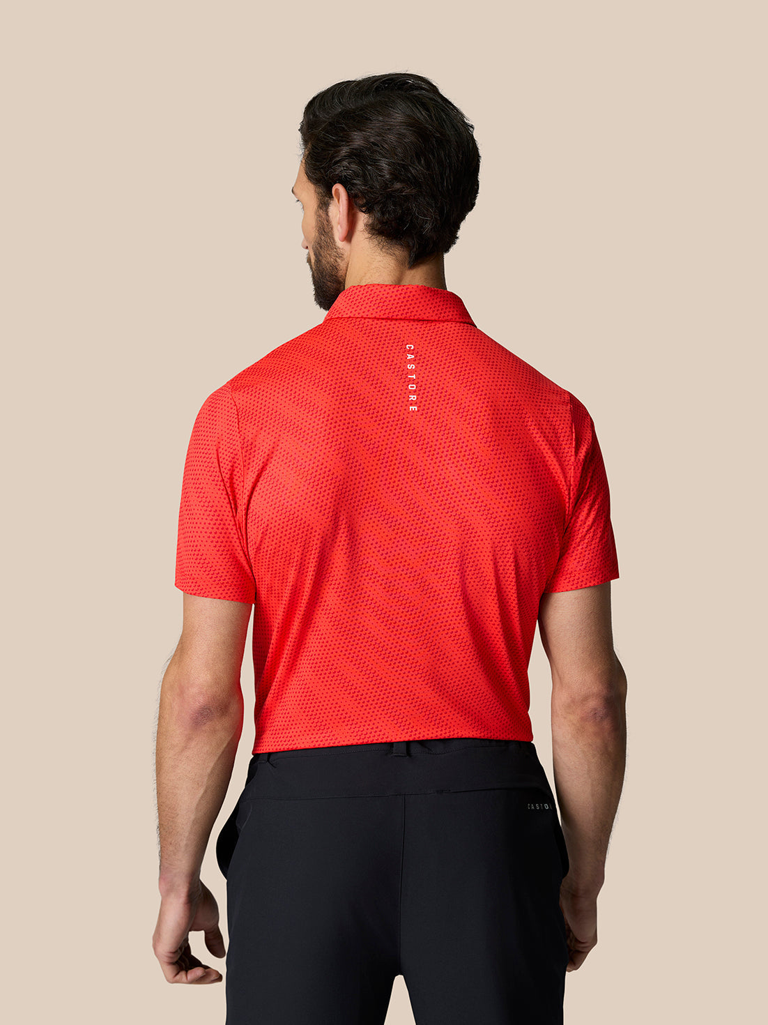Club Graphic Polo - Poppy Red