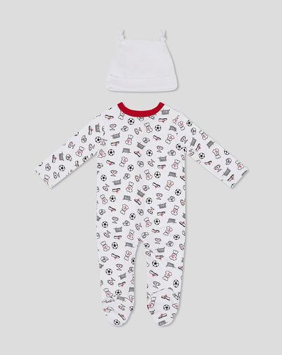 MK DONS CORE BABY GIFT SET 1 (ROMPER & HAT)