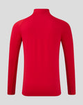 JUNIOR'S 24/25 RED 1/4 ZIP TRAINING TOP