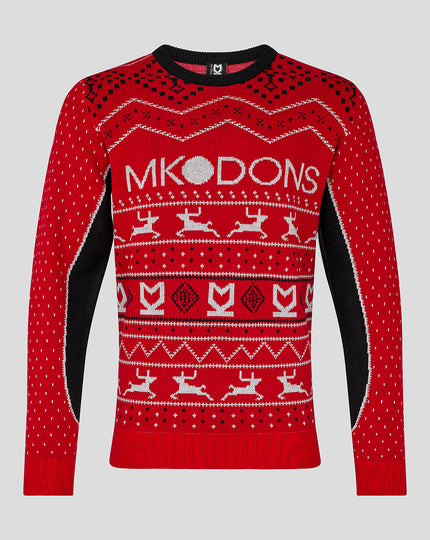 MK DONS CHRISTMAS JUMPER