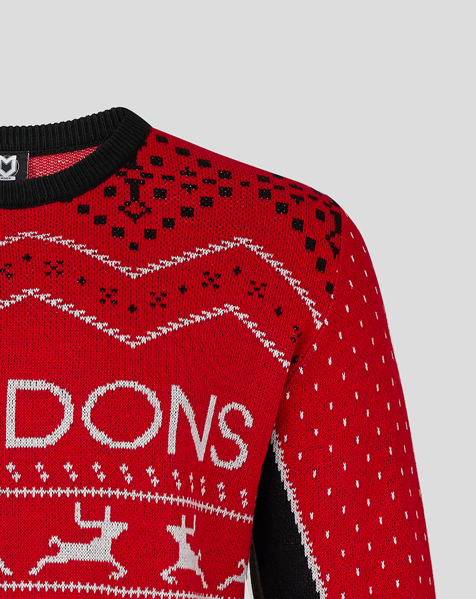 MK DONS CHRISTMAS JUMPER