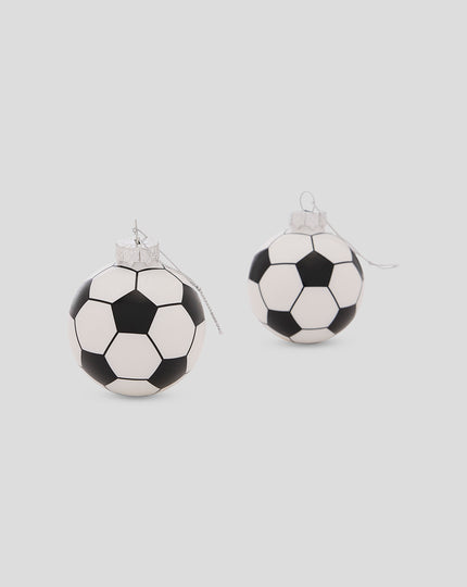 2 Pack Football Baubles