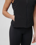 Womens Onyx active Padded Gilet