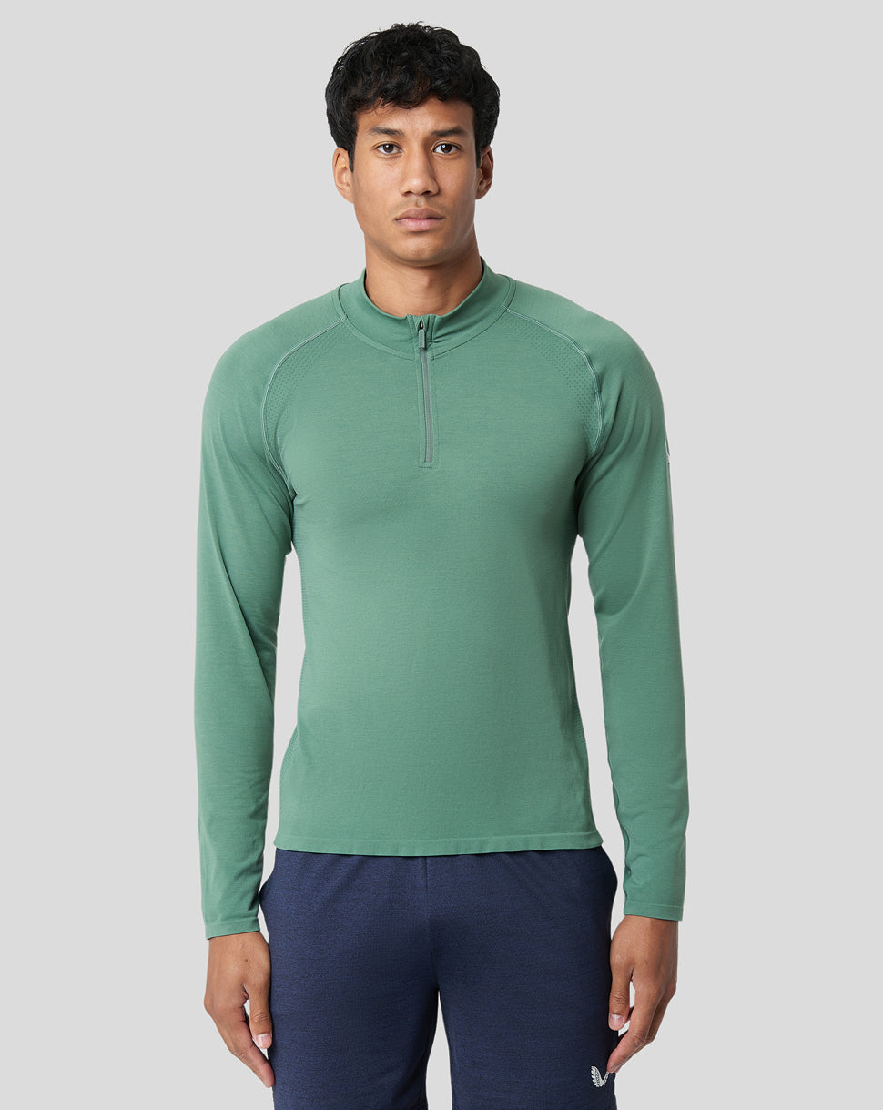 Sage Men's Seamless 1/4 Zip