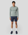 Grey Men's Seamless 1/4 Zip