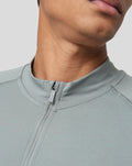 Grey Men's Seamless 1/4 Zip