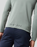 Grey Men's Seamless 1/4 Zip