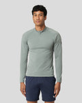 Grey Men's Seamless 1/4 Zip