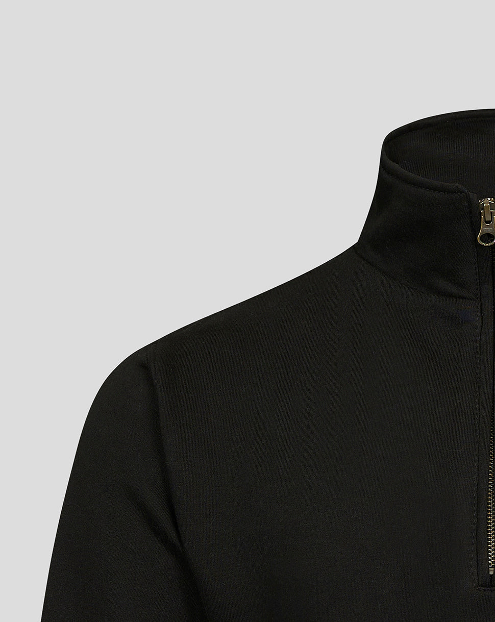 MK Dons 1/4 Zip Top - Black