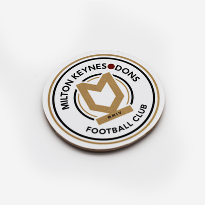 Wooden Crest Fridge Magnet