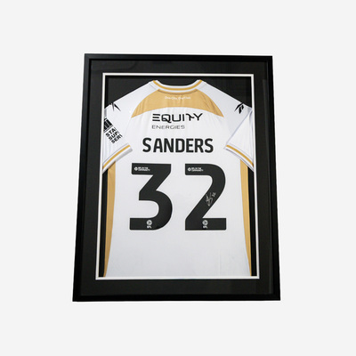 Jack Sanders Signed Shirt - Framed