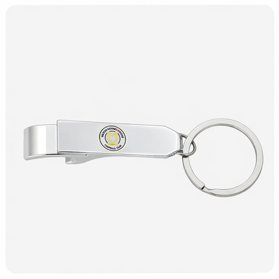 Bottle Opener Crest Keyring