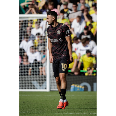 Aaron Collins Match Issued Carabao Cup Shirt
