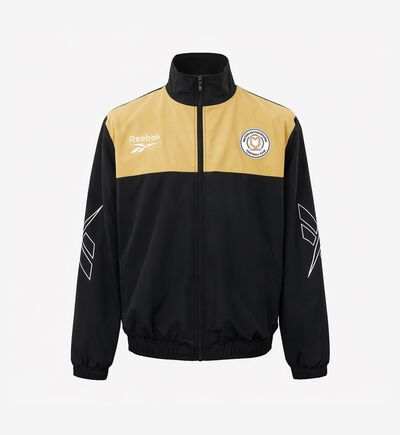 Mens Gold Reebok Heritage Woven Jacket