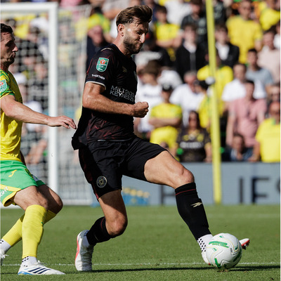 Charlie Goode Match Issued Carabao Cup Shirt
