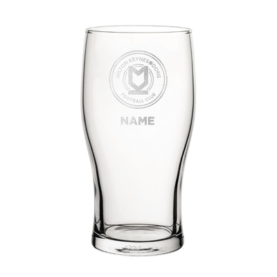 Personalised Crest Pint Glass
