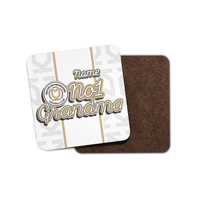 Personalised No.1 Grandma Coaster