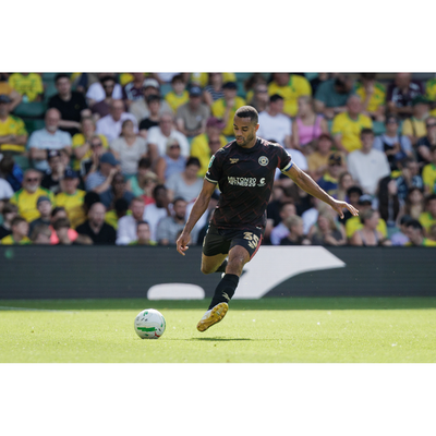 Curtis Nelson Match Issued Carabao Cup Shirt