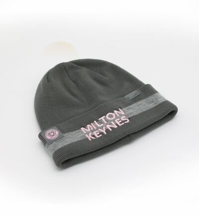 Reebok Grey/ Pink Beanie