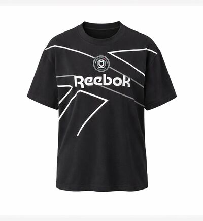 Reebok Athletic Oversized Tee - Black