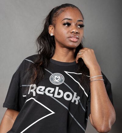 Reebok Athletic Oversized Tee - Black