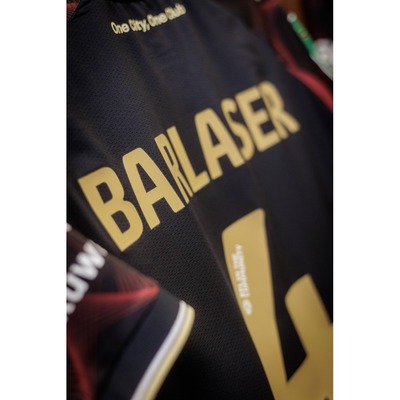 Dan Barlaser Match Issued Carabao Cup Shirt
