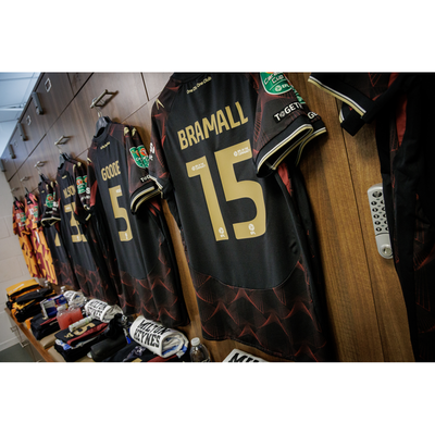 Cohen Bramall Match Issued Carabao Cup Shirt