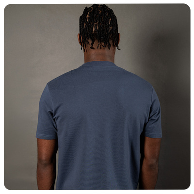 Mens Ghent Embroidered T-Shirt Petrol