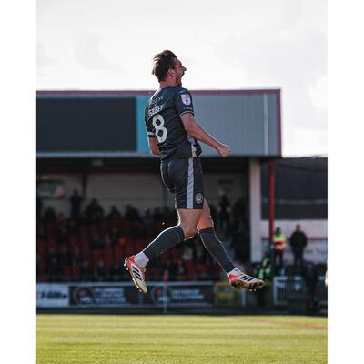 Lot 11 - Alex Gilbey Signed Match Worn Boots