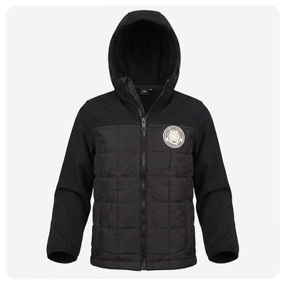 Boys Hybrid Jacket Black