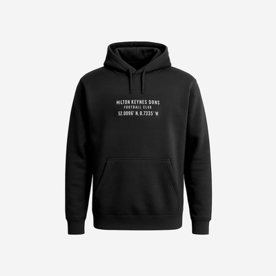 Mens Location Black Hood