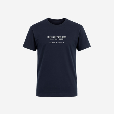 Mens Location Navy Tee