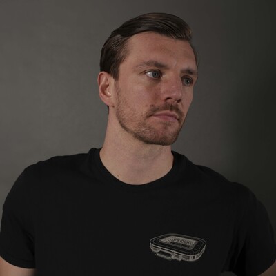 Mens Stadium T-Shirt - Black