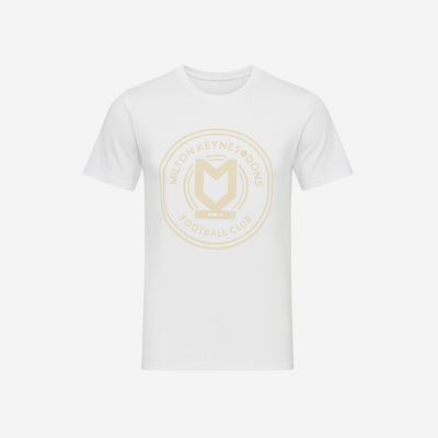 Mens Mono White Tee
