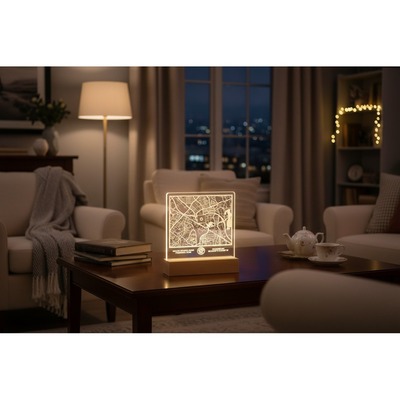 Stadium Map LED Light