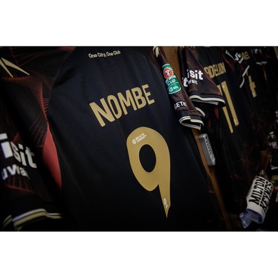 Sam Nombe Match Issued Carabao Cup Shirt