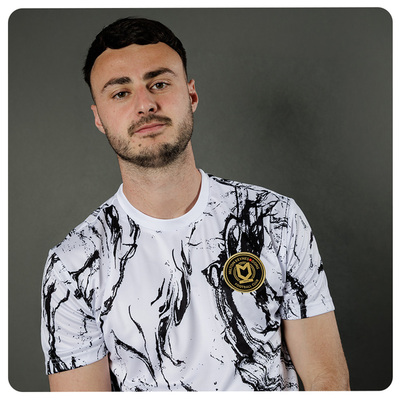 Mens Marble Poly T-Shirt