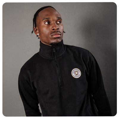 Mens Essentials 1/4 Zip Track Top