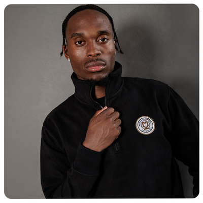 Mens Essentials 1/4 Zip Track Top