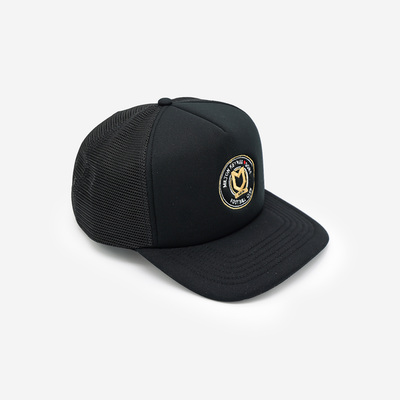 Black Crest Trucker Cap