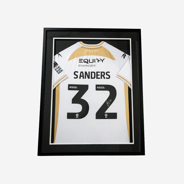 Jack Sanders Signed Shirt - Framed