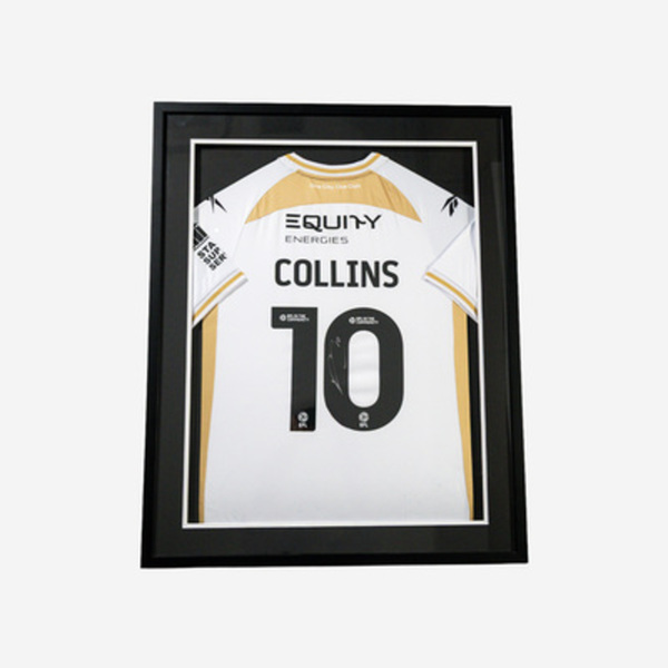 Lot 20 - Aaron Collins Signed Match Worn Shirt