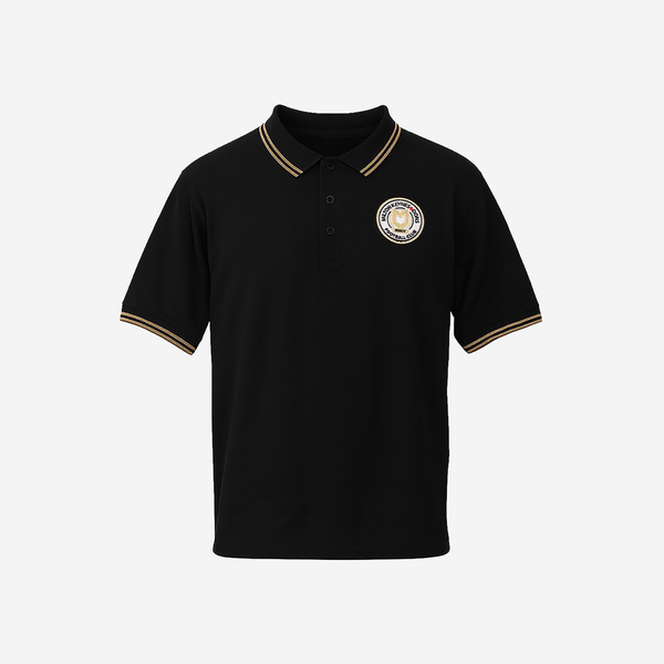 Pique Polo Black