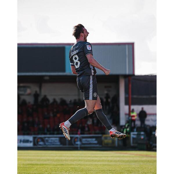 Lot 11 - Alex Gilbey Signed Match Worn Boots