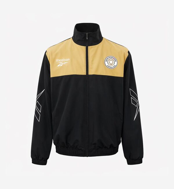 Mens Gold Reebok Heritage Woven Jacket