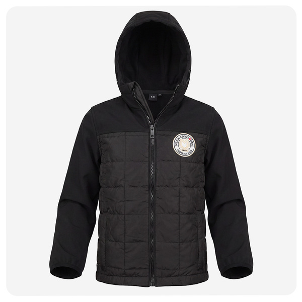 Boys Hybrid Jacket Black