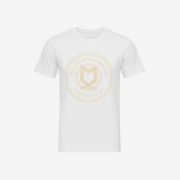 Mens Mono White Tee