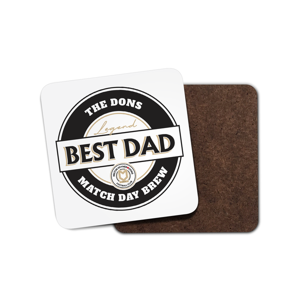 Legend Dad Match Day Brew Coaster