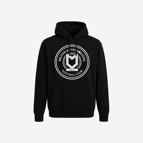 Mens Mono Black Hood