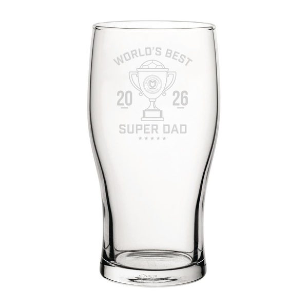 Super Dad Pint Glass